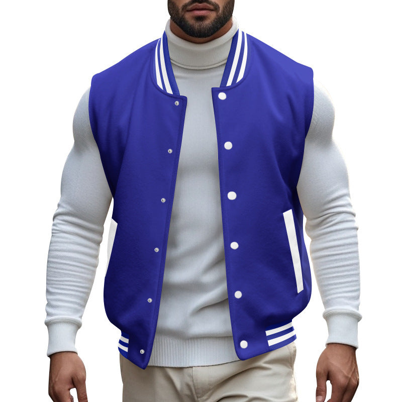 Veste sportive pour hommes avec patte de boutonnage et doublure respirante Chic und Stil