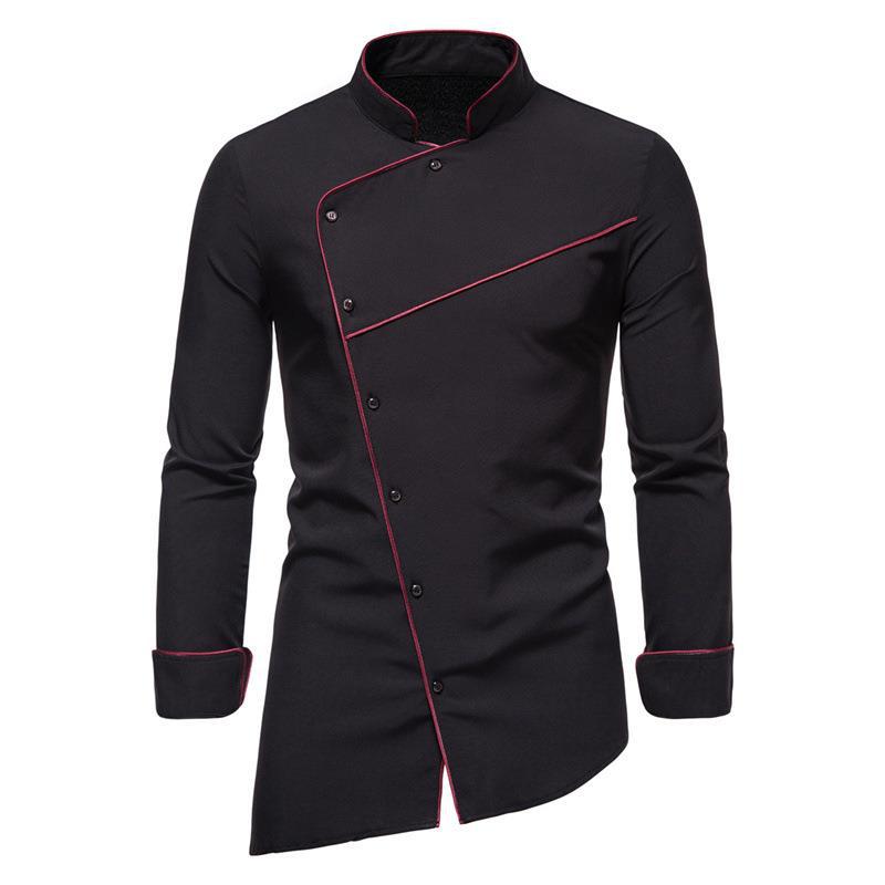 Men's chef jacket with precious contrasts and high-quality finish Chic and Style