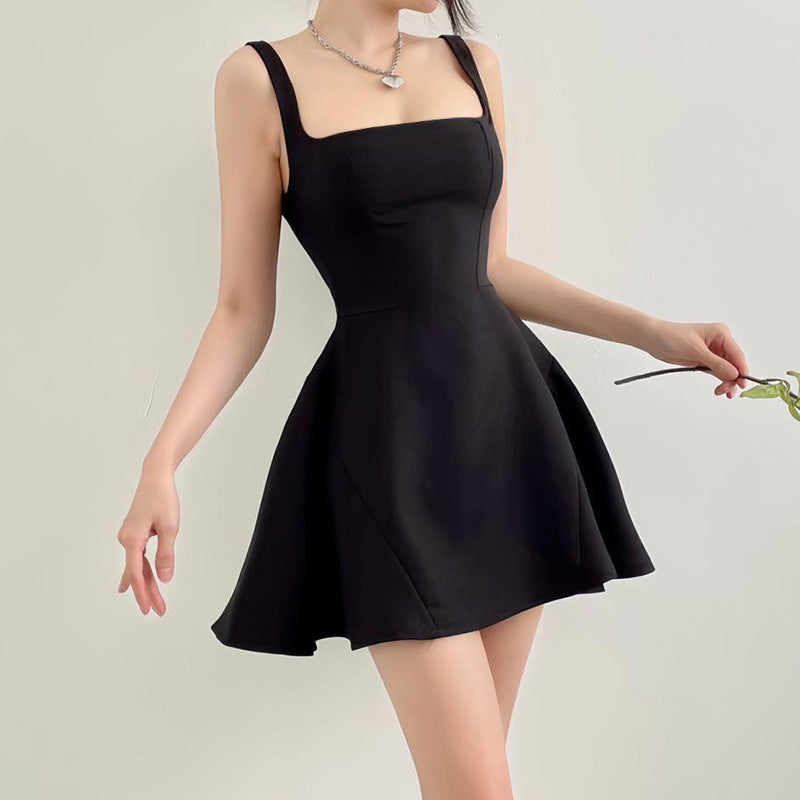 Robe mini ajustée et évasée élégante Chic und Stil