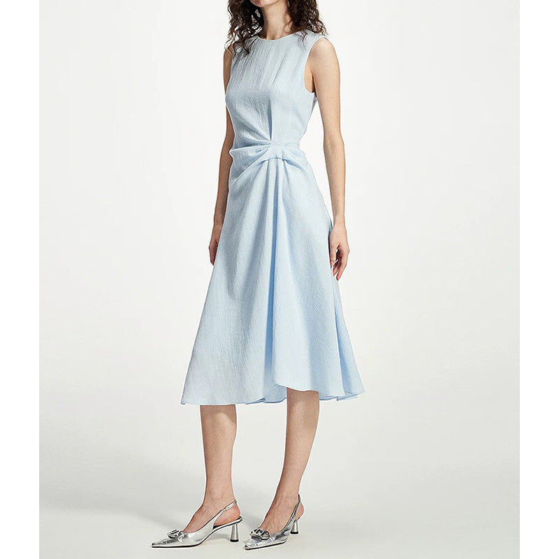 Robe midi asymétrique élégante pour femme Chic und Stil