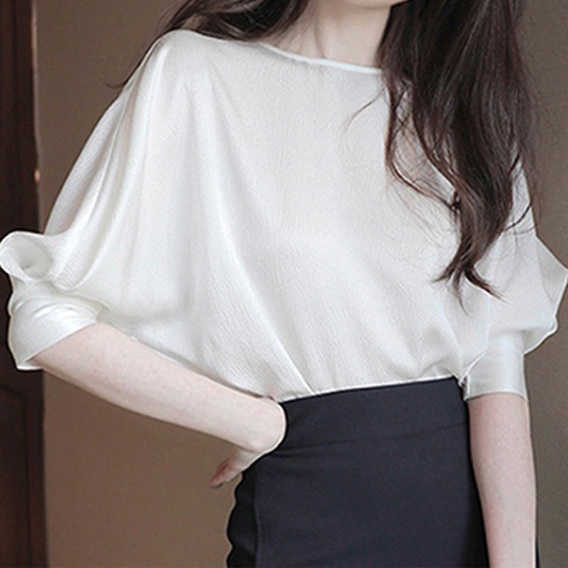 Blouse Drapée Élegante pour Femmes Chic und Stil