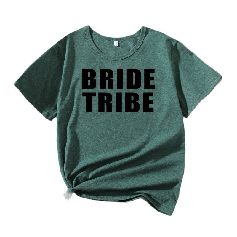 T-shirt graphique de loisirs pour femmes Brauttribe Chic und Stil