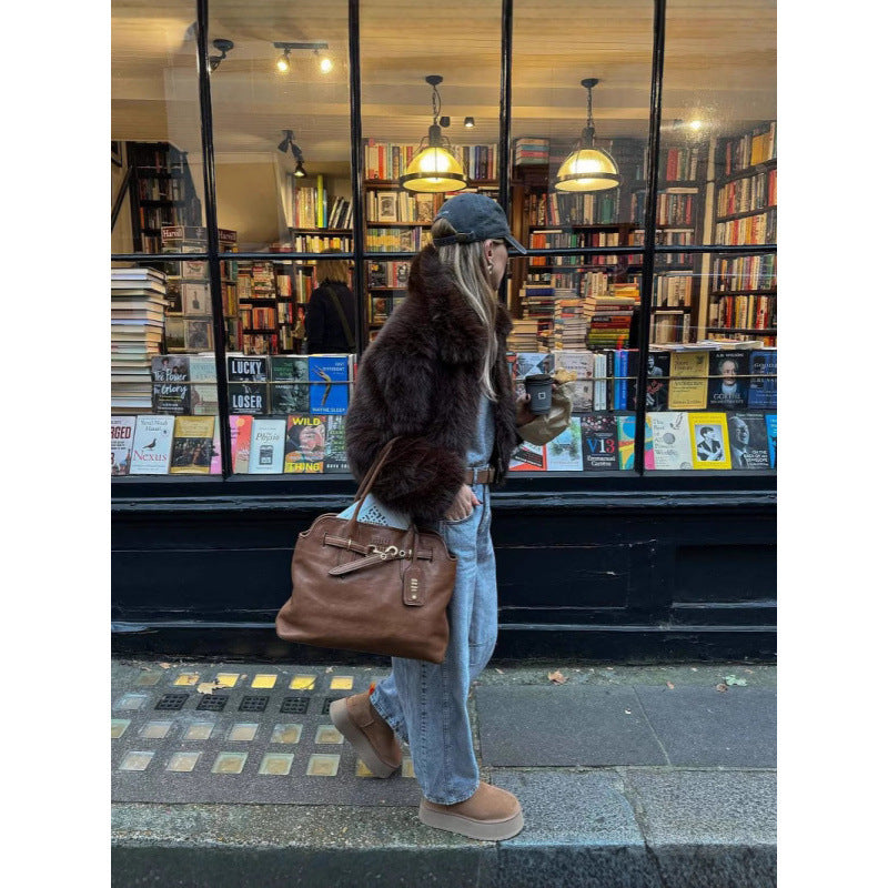 Bottes de sneaker pour femmes à la mode et bien isolées Chic und Stil