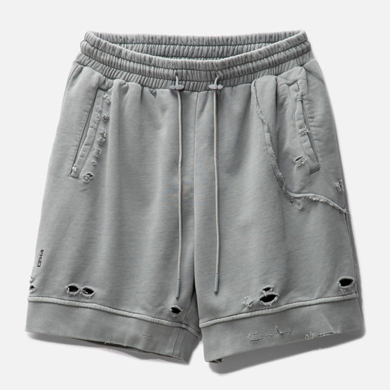 Shorts D détruits à la mode pour femmes Chic und Stil