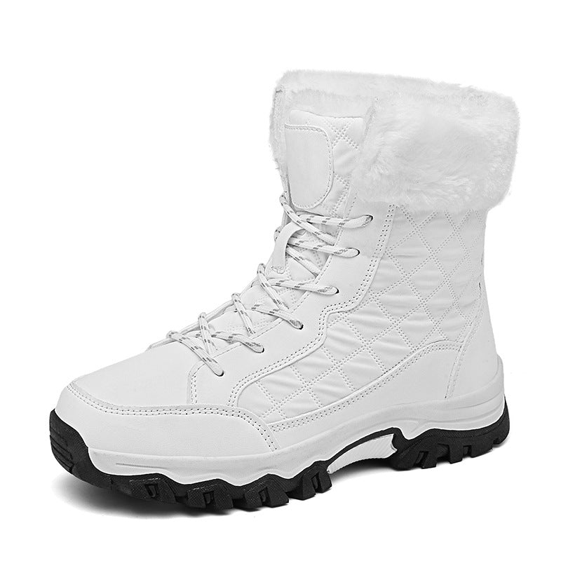 Bottes d'hiver pour femmes doublées avec semelle antidérapante et fourrure synthétique isolante Chic und Stil