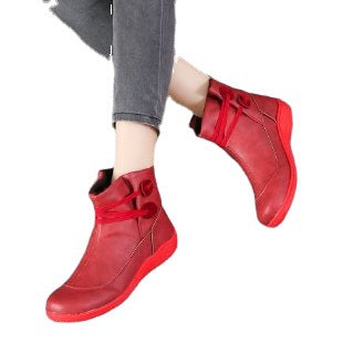 Bottes d'hiver tendance pour femmes avec un laçage pratique et une semelle antidérapante Chic und Stil