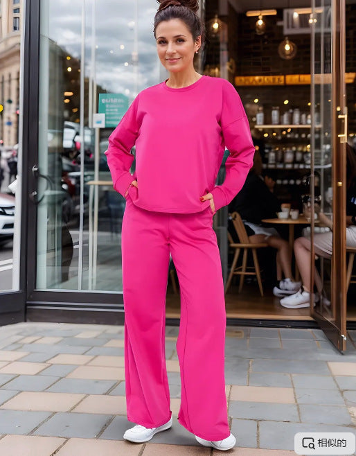 Dames Ensemble de loungewear décontracté confortable avec coupe ample Chic und Stil