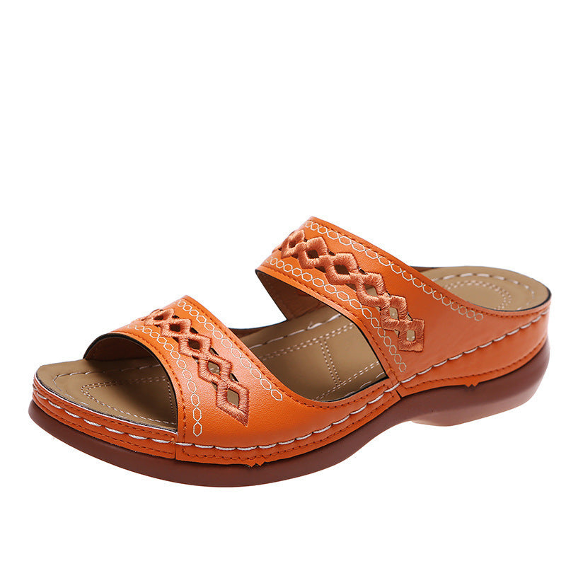 Sandales à enfiler décoratives Chic und Stil pour femmes