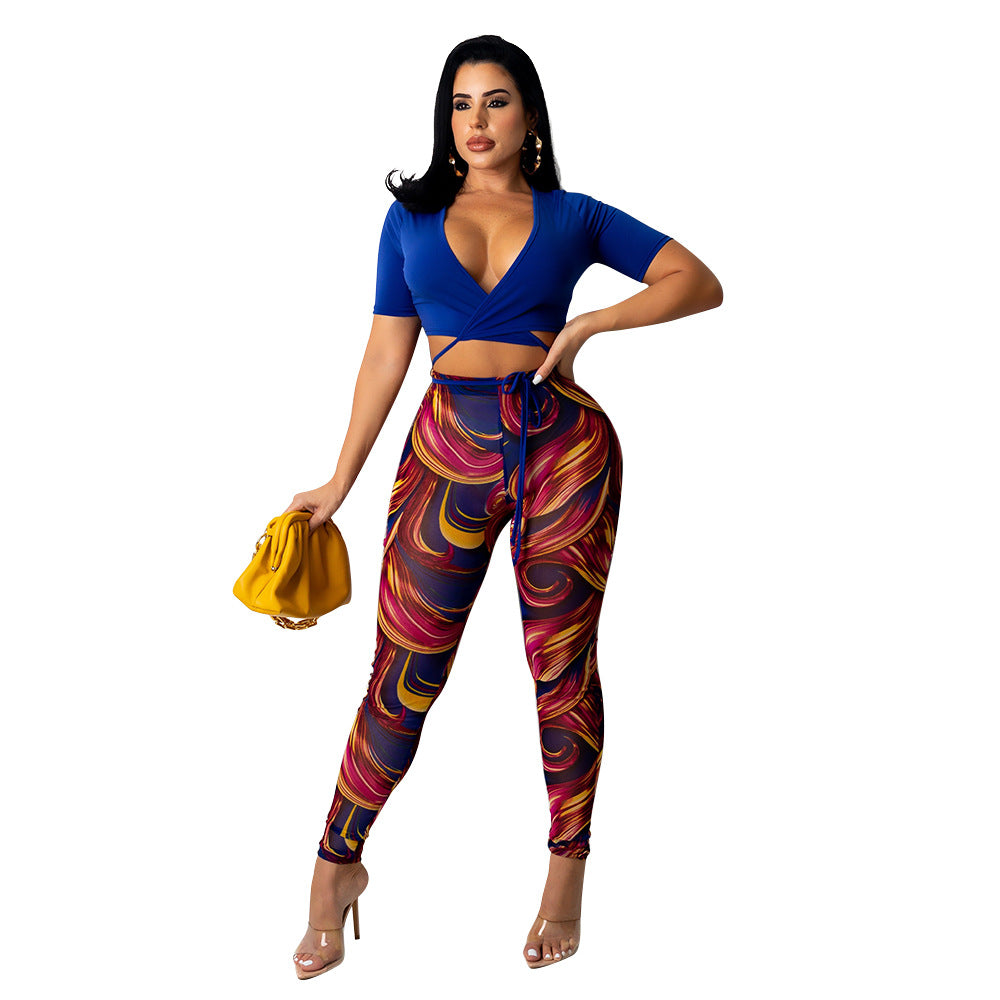 Leggings Fashion Hauts pour Femmes Chic und Stil