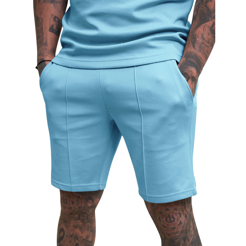 Pantalons de loisirs confortables pour hommes avec poches latérales et taille élastique Chic und Stil
