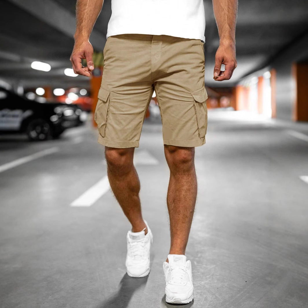Shorts cargo multifonctionnels pour hommes avec poches latérales pratiques Chic und Stil