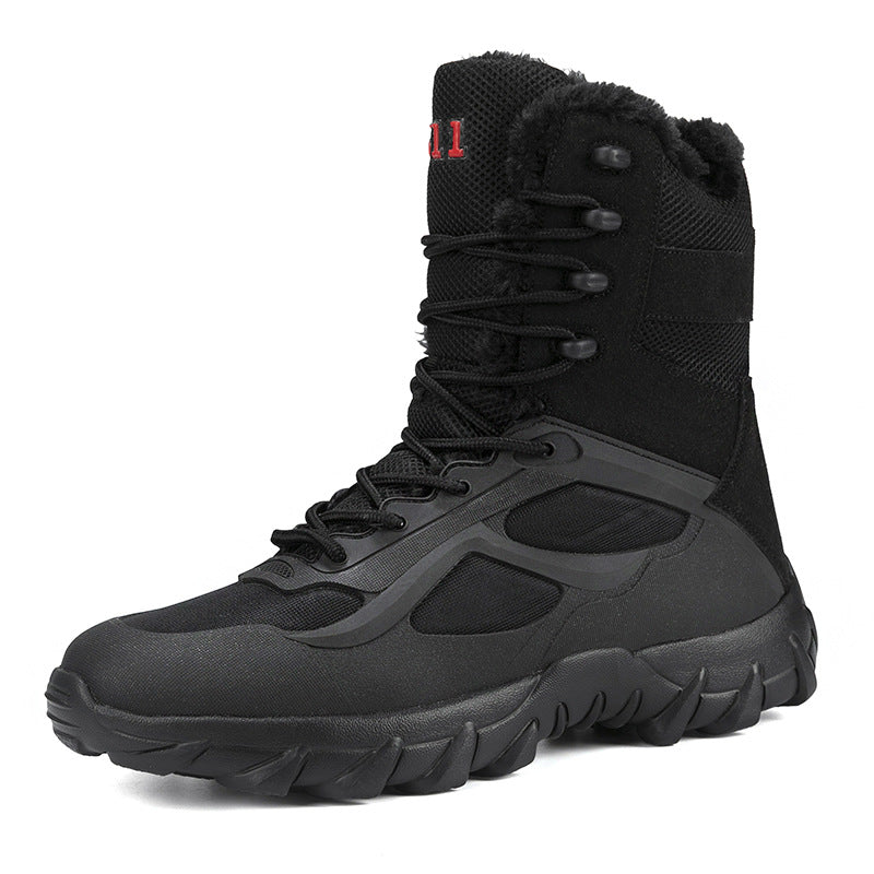 Bottes de trekking d'hiver pour femmes avec doublure en polaire isolante et semelle profilée antidérapante Chic und Stil