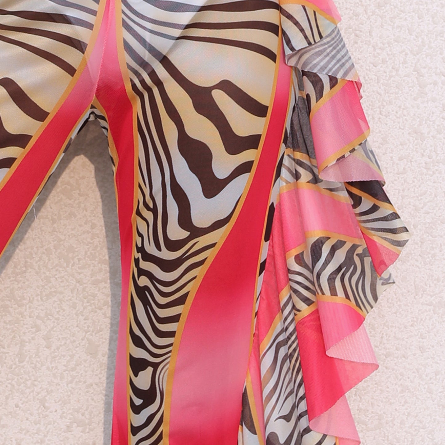 Dame Pantalon de plage large stylé Chic und Stil