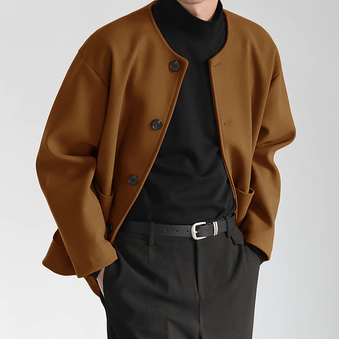 Veste de transition pour femmes avec poches pratiques et fermeture à boutons Chic und Stil