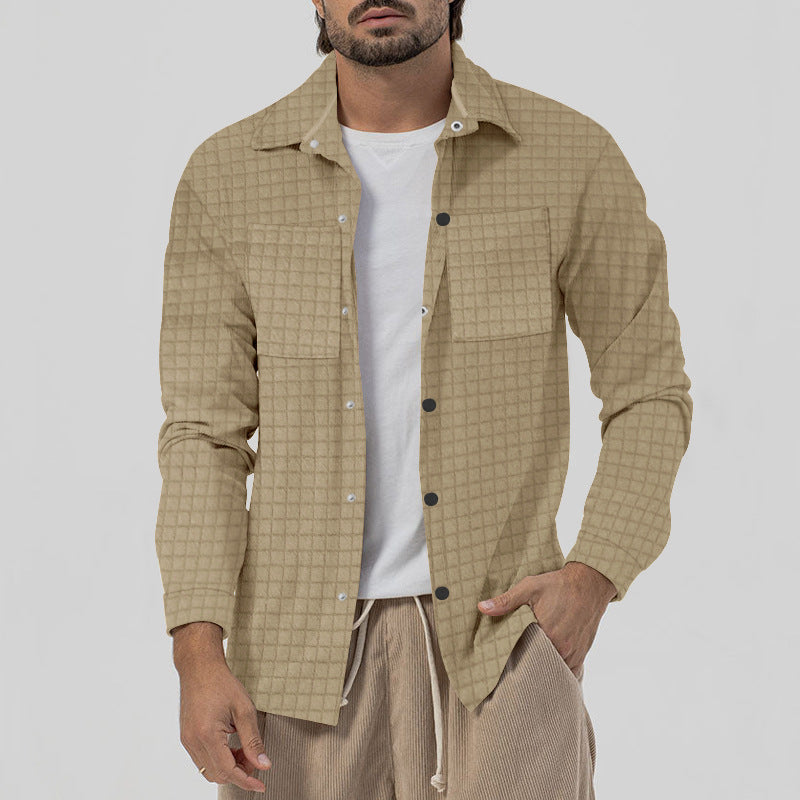 Chemise à carreaux décontractée pour hommes avec deux poches poitrine et coupe moderne Chic und Stil