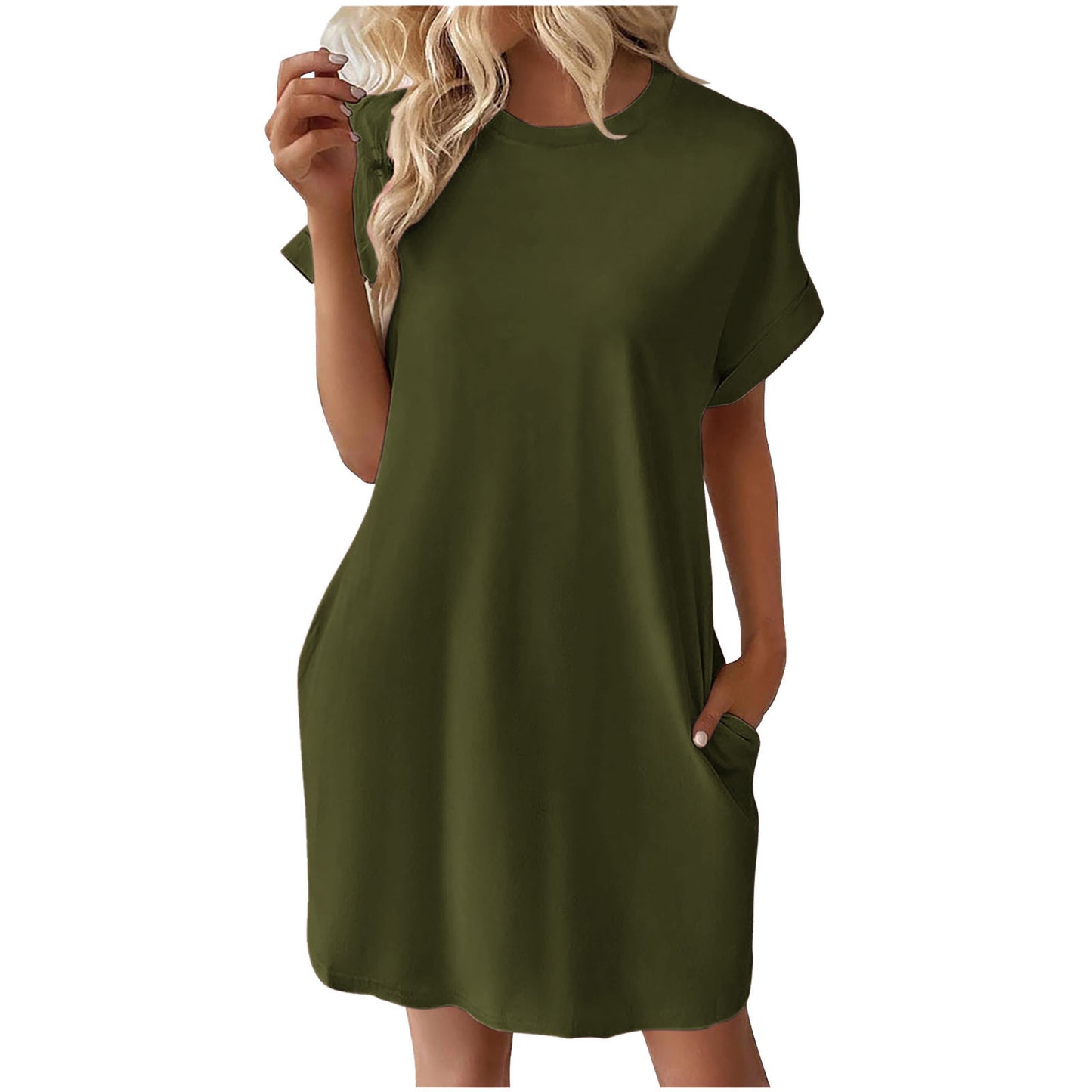 Robe t-shirt décontractée à poches Chic und Stil