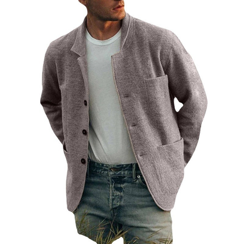 Cardigan-Jacket élégant pour hommes à coupe décontractée avec poches pratiques Chic und Stil