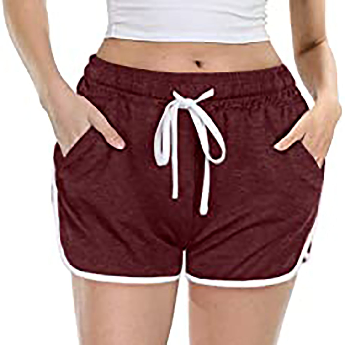 Pantalons de loisirs pour femmes avec cordon de serrage Chic und Stil