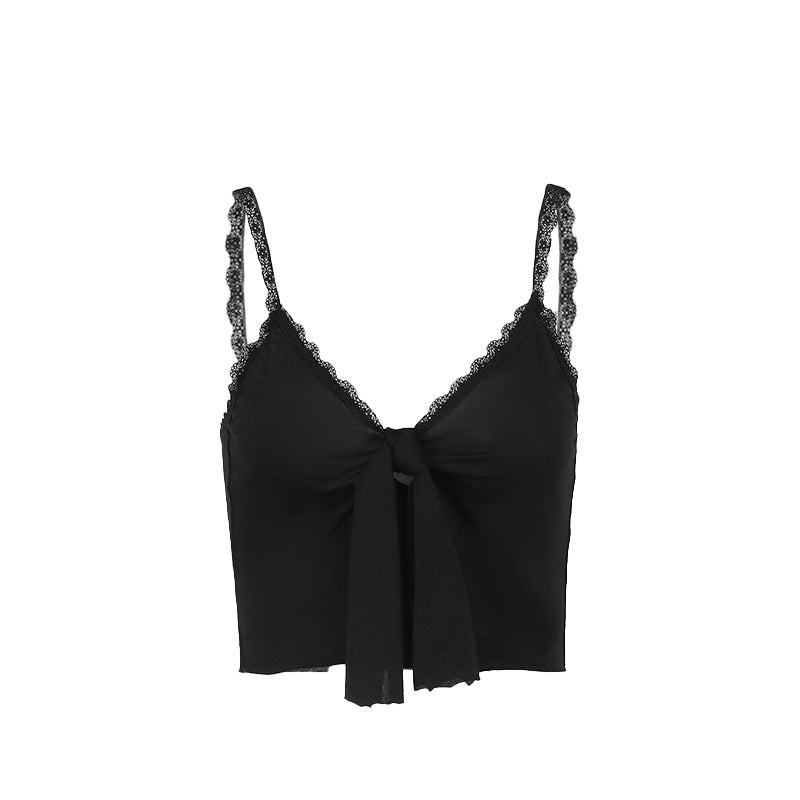 Dames haut débardeur à nouer devant Chic und Stil