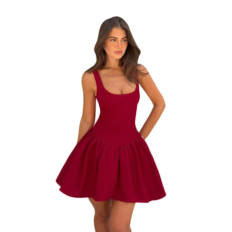 Robe Mini Swing Femme Chic und Stil
