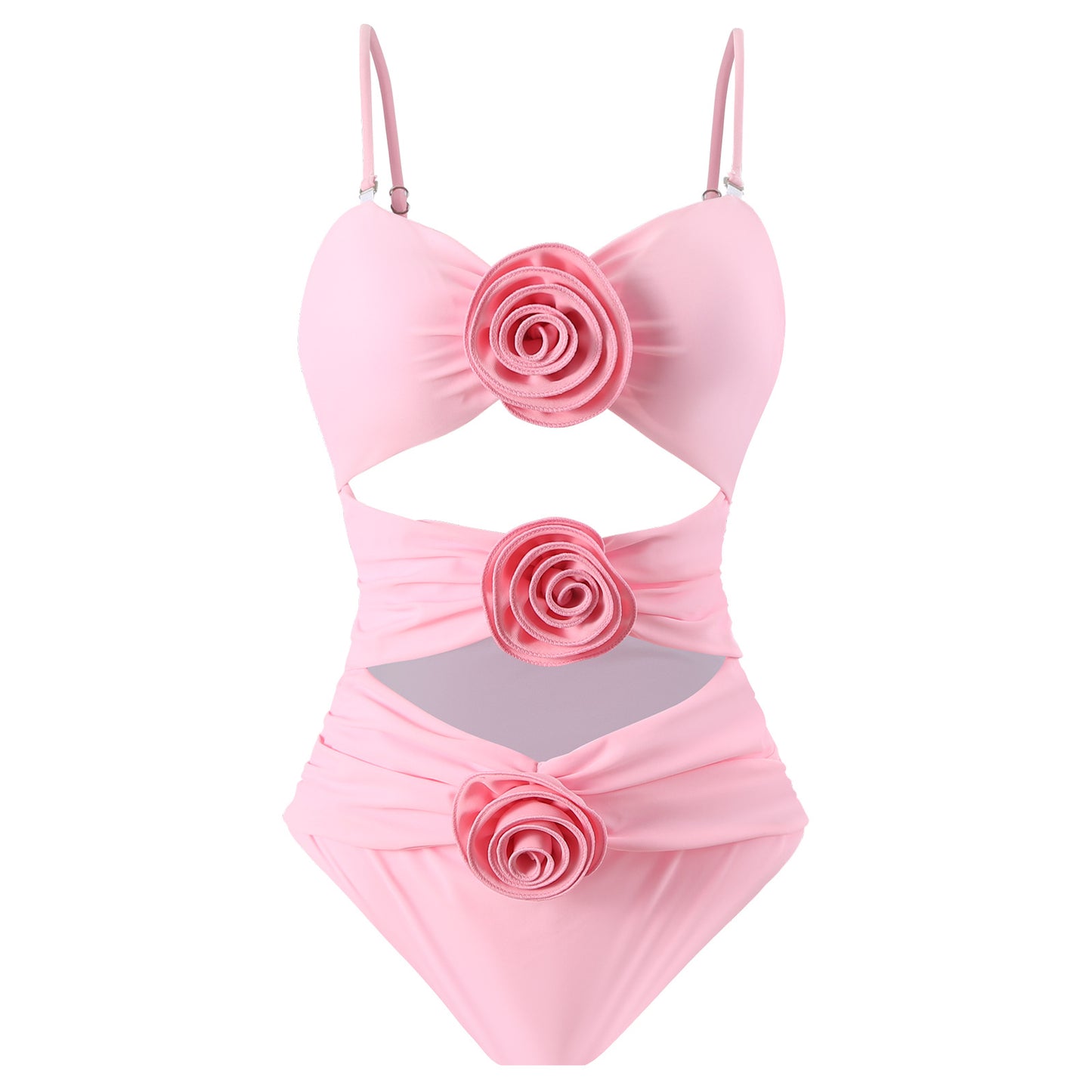Maillot de bain élégant pour femmes avec des applications florales raffinées Chic und Stil