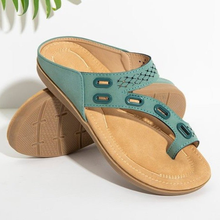 Sandales dames à lanières confortables avec des sangles spéciales et une semelle intérieure confortable Chic und Stil