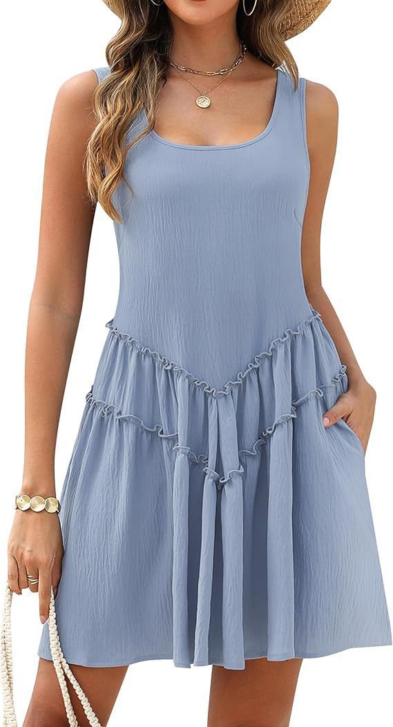 Robe à volants Freizeit pour femmes Chic und Stil