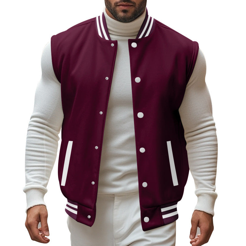 Veste sportive pour hommes avec patte de boutonnage et doublure respirante Chic und Stil