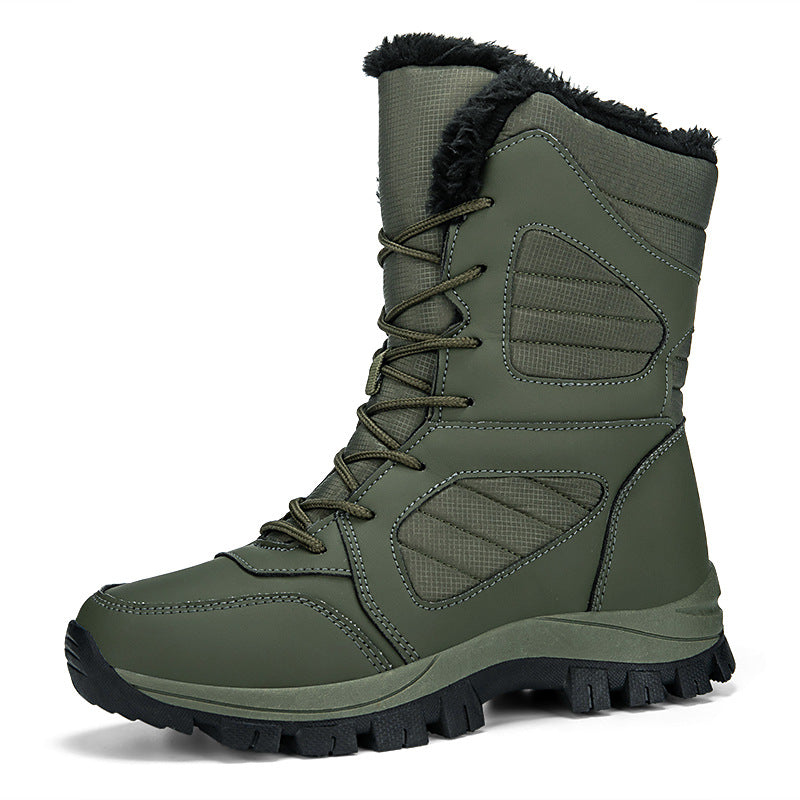 Bottes d'hiver chaudes pour femmes avec semelle en caoutchouc antidérapante Chic und Stil