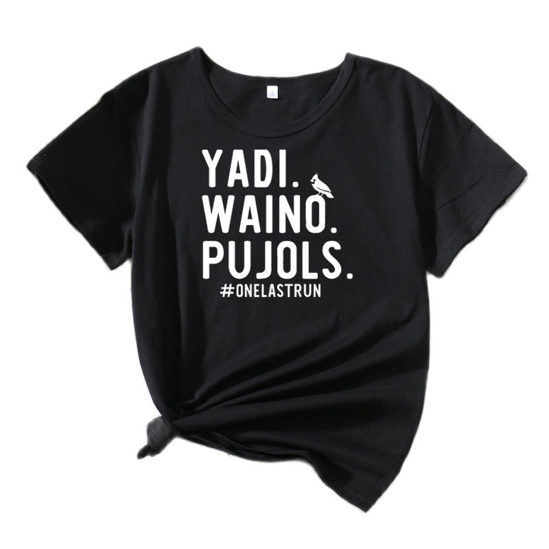 T-shirt graphique de loisirs pour femmes Chic und Stil