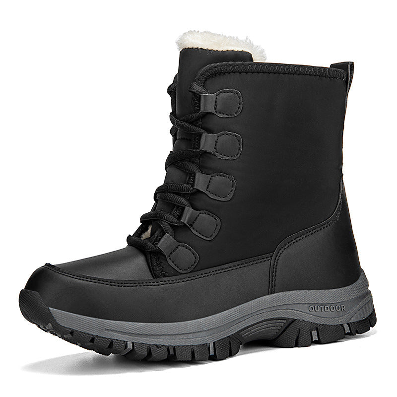 Bottes d'hiver pour femmes avec semelle antidérapante et doublure isolante Chic und Stil