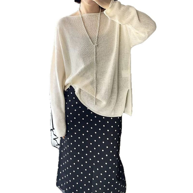 Pull en tricot décontracté pour femme Chic und Stil
