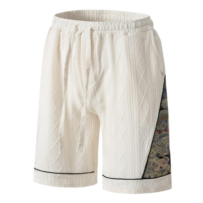 Men's athletic leisure pants with a creative floral design Chic and Style