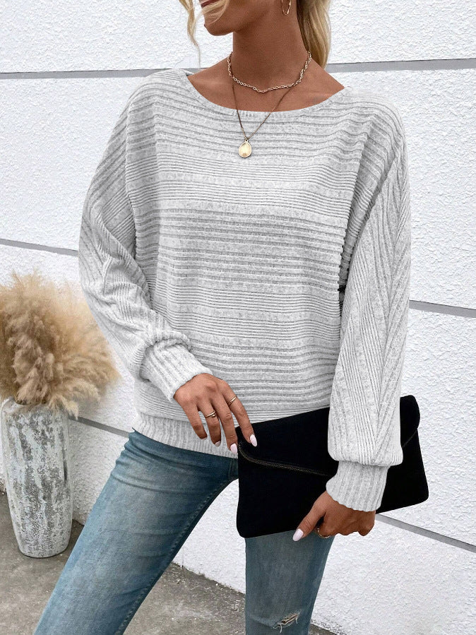 Pull en tricot décontracté pour femmes Chic und Stil