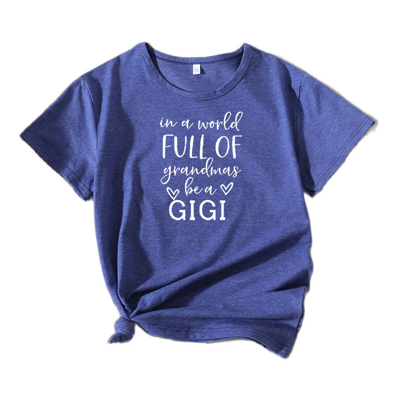 T-shirt à manches courtes inspirant pour femmes Chic und Stil