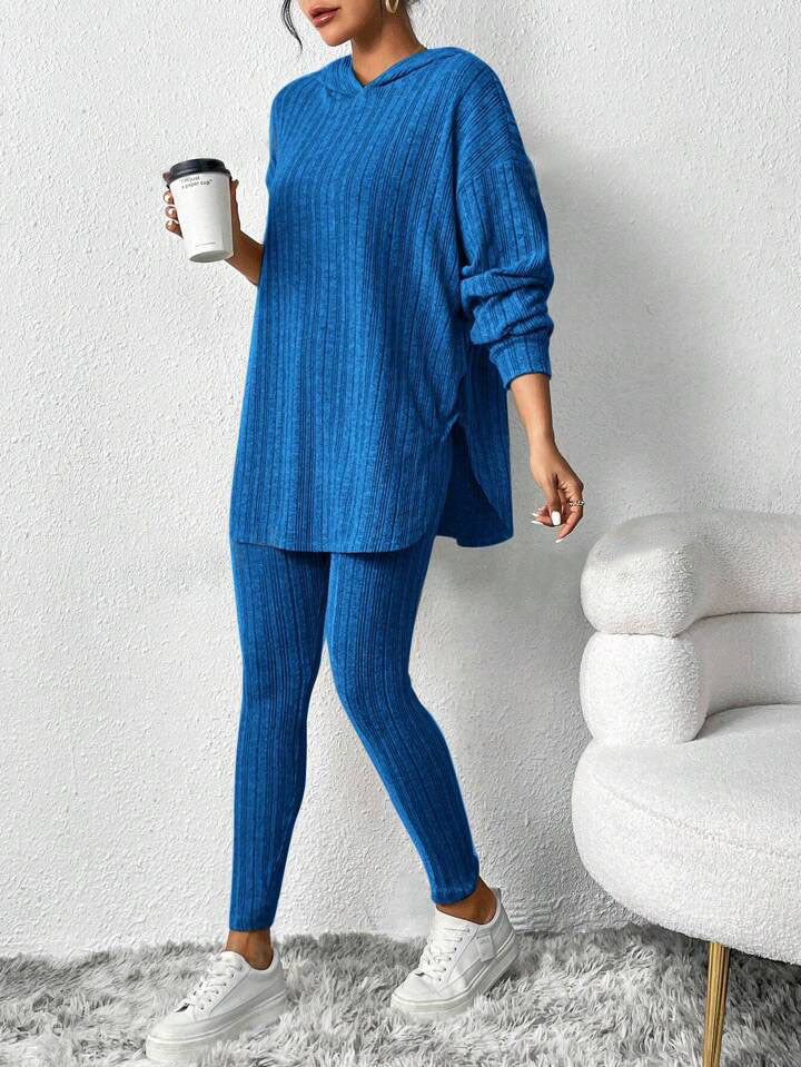 Ensemble décontracté pour dames avec pull oversize et leggings Chic und Stil