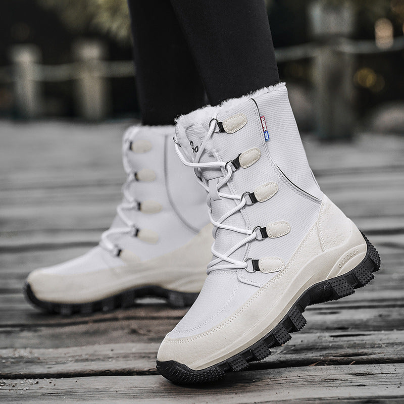 Bottes d'hiver pour femmes avec doublure isolante et semelle antidérapante Chic und Stil