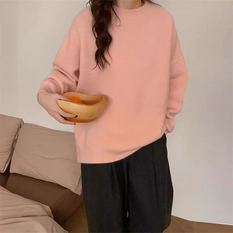 Pull décontracté pour femmes en style surdimensionné Chic und Stil