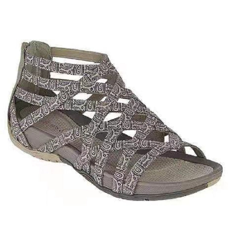 Sandales de bain confortables pour femmes avec une surface respirante et une semelle flexible Chic und Stil