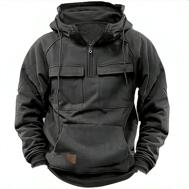 Veste à capuche pratique et chaude pour hommes avec poches Chic und Stil