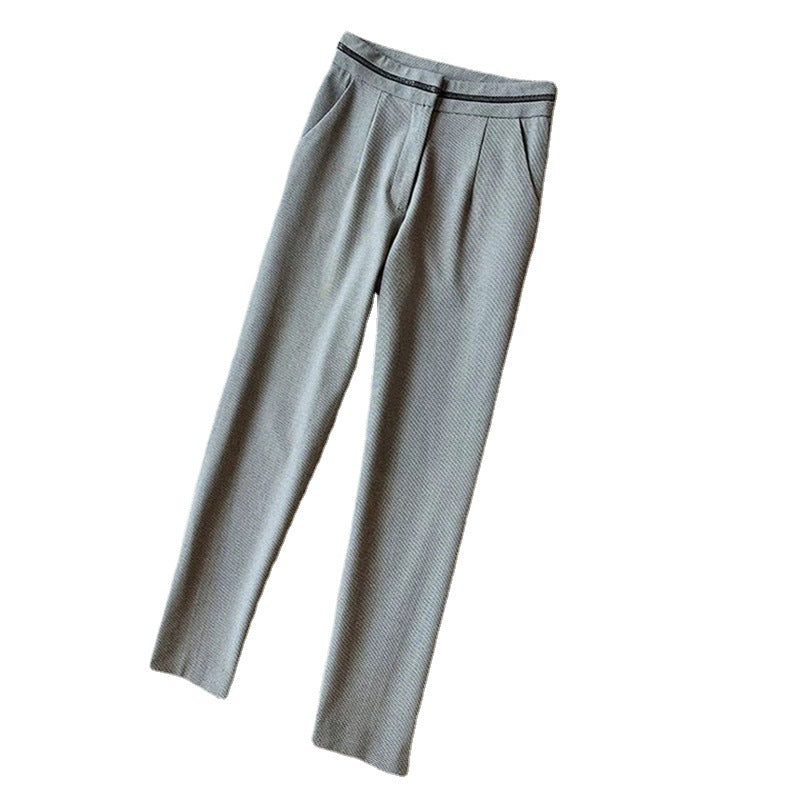 Pantalon de bureau ajusté pour femmes Chic und Stil