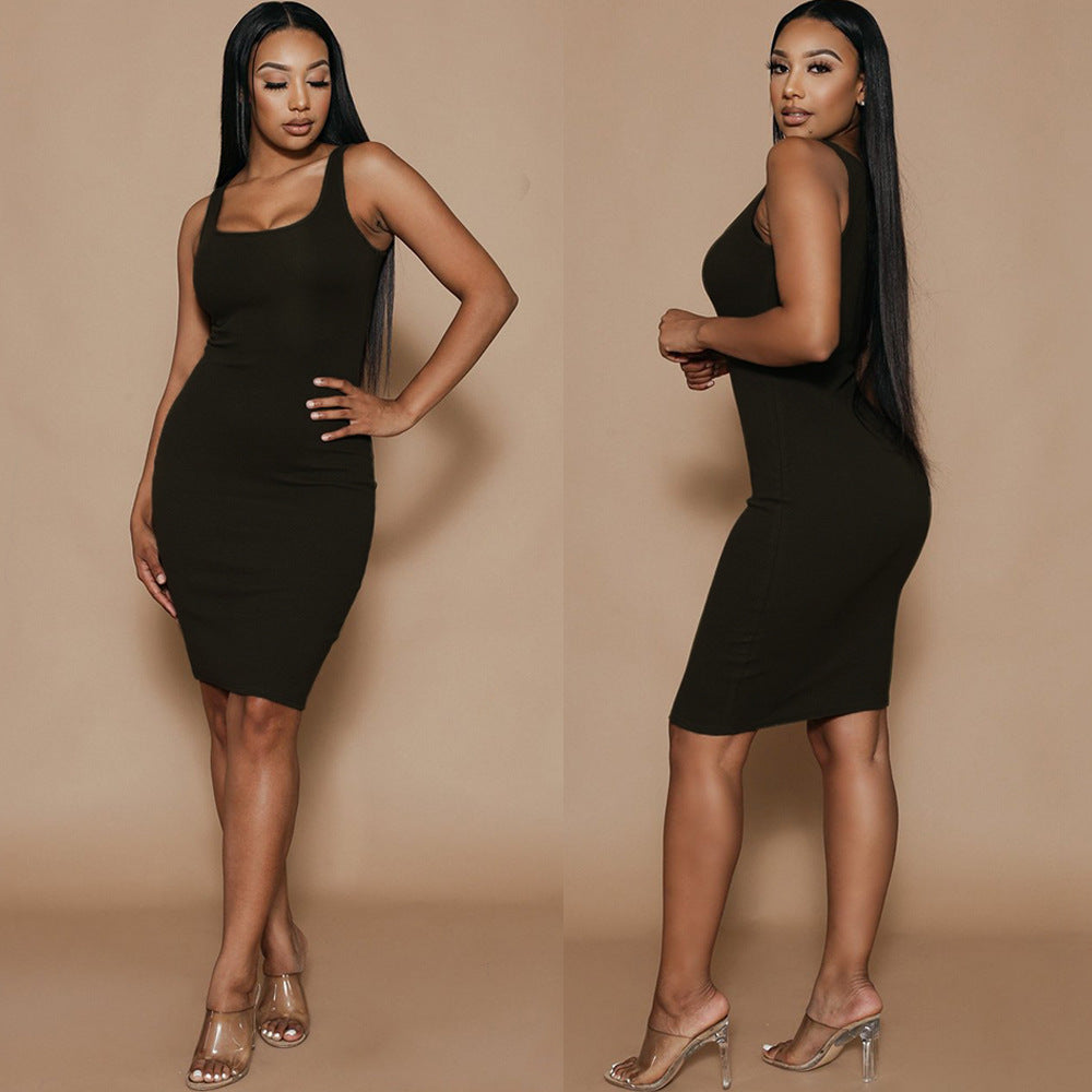 Robe midi ajustée pour femmes Chic und Stil