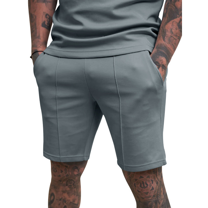 Pantalons de loisirs confortables pour hommes avec poches latérales et taille élastique Chic und Stil
