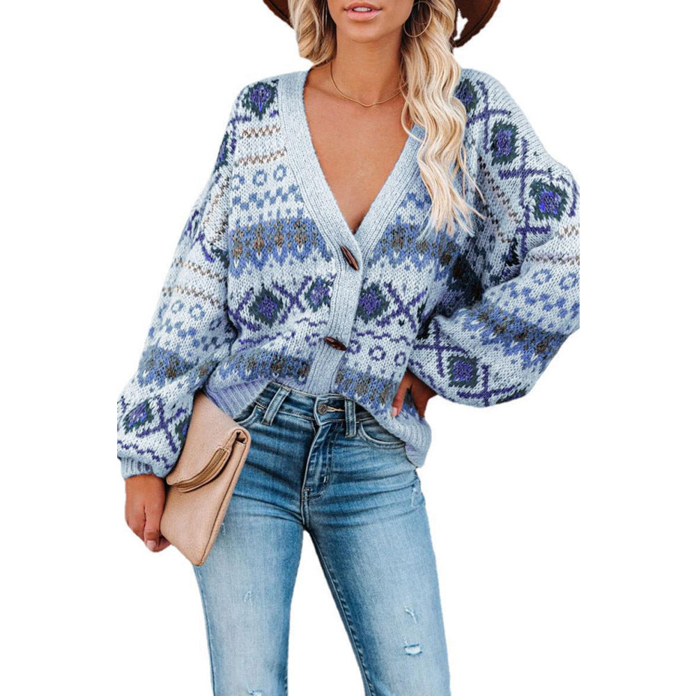 Gilet pour femmes avec motif folklorique et coupe décontractée Chic und Stil