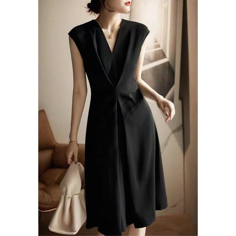 Robe midi sans manches sophistiquée pour femmes Chic und Stil