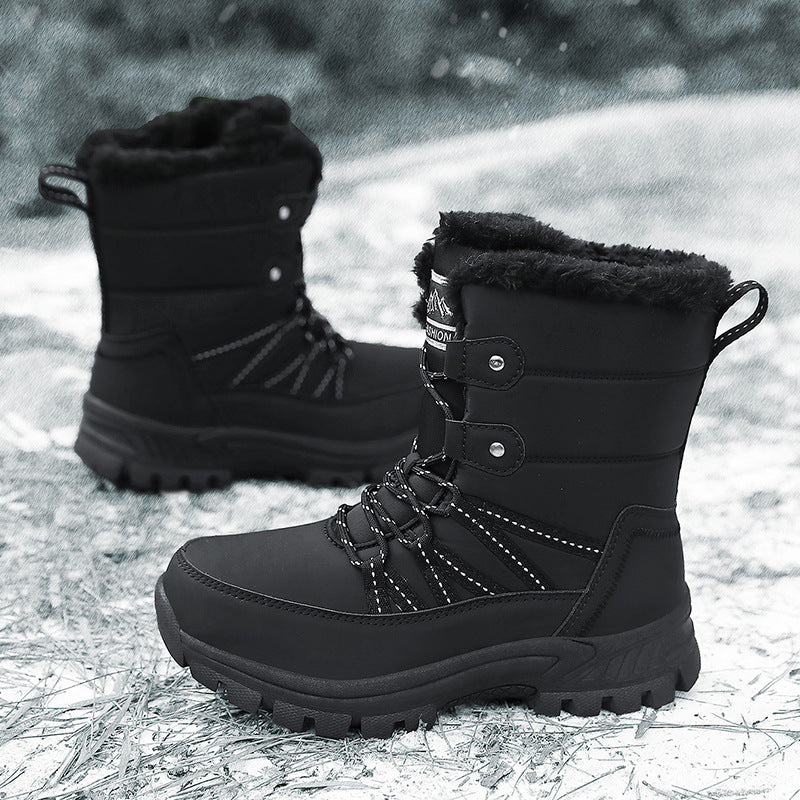 Bottes d'hiver isolées pour femmes avec semelle antidérapante et doublure douce Chic und Stil