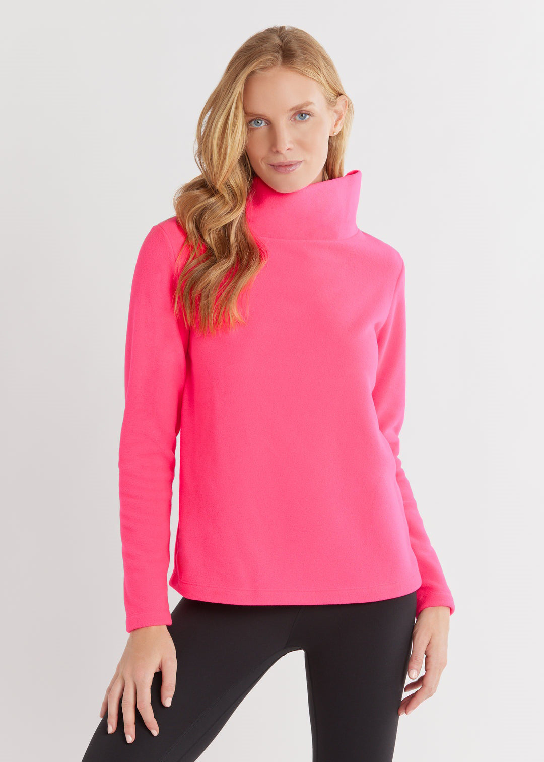 Pull à col roulé en polaire élégant pour femmes Chic und Stil