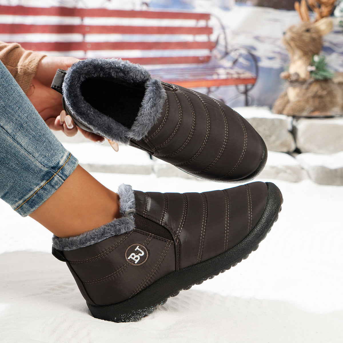 Bottes d'hiver confortables pour femmes Chic und Stil