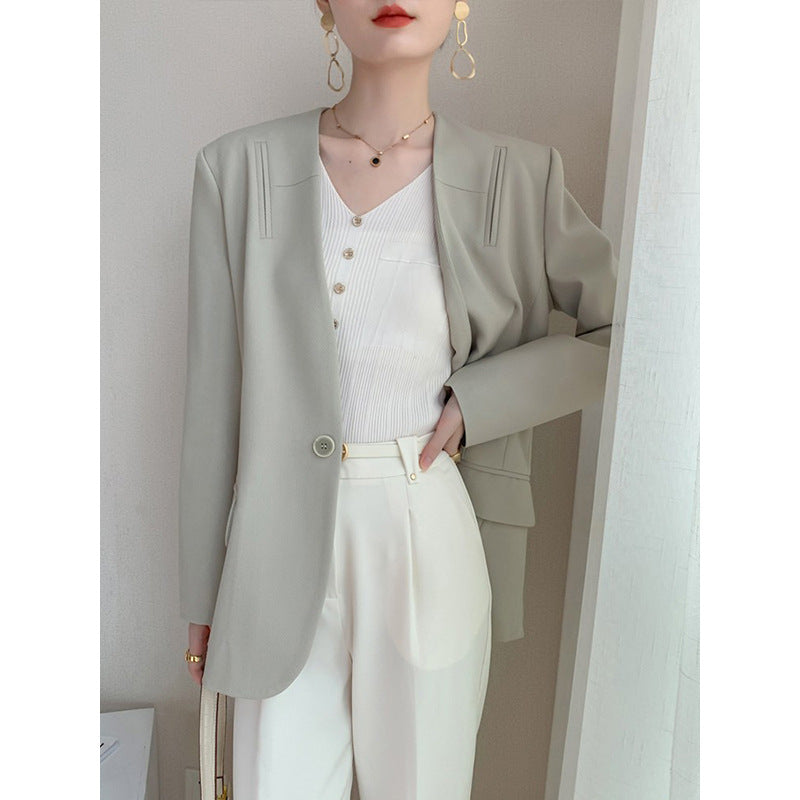 Blazer professionnel ajusté pour femmes Chic und Stil