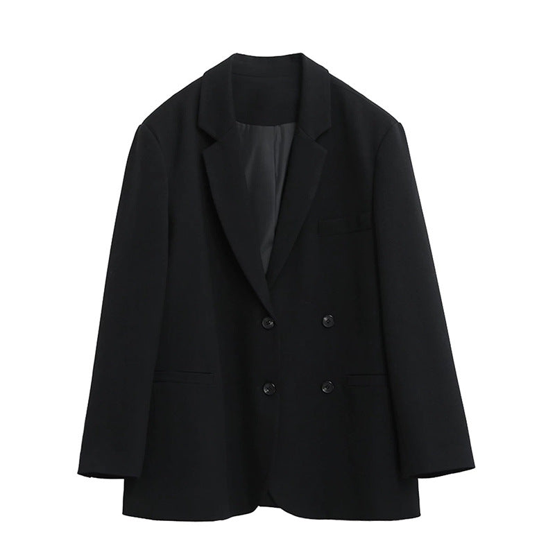 Veste oversize à double boutonnage pour femmes Chic und Stil